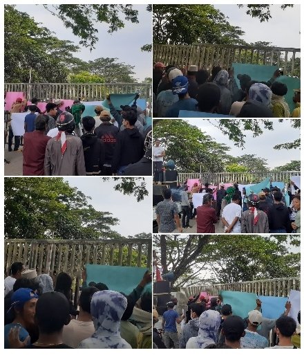 PLTU Banten 2 Labuan di Geruduk Warga dan Aliansi Forum Masyarakat Pandeglang