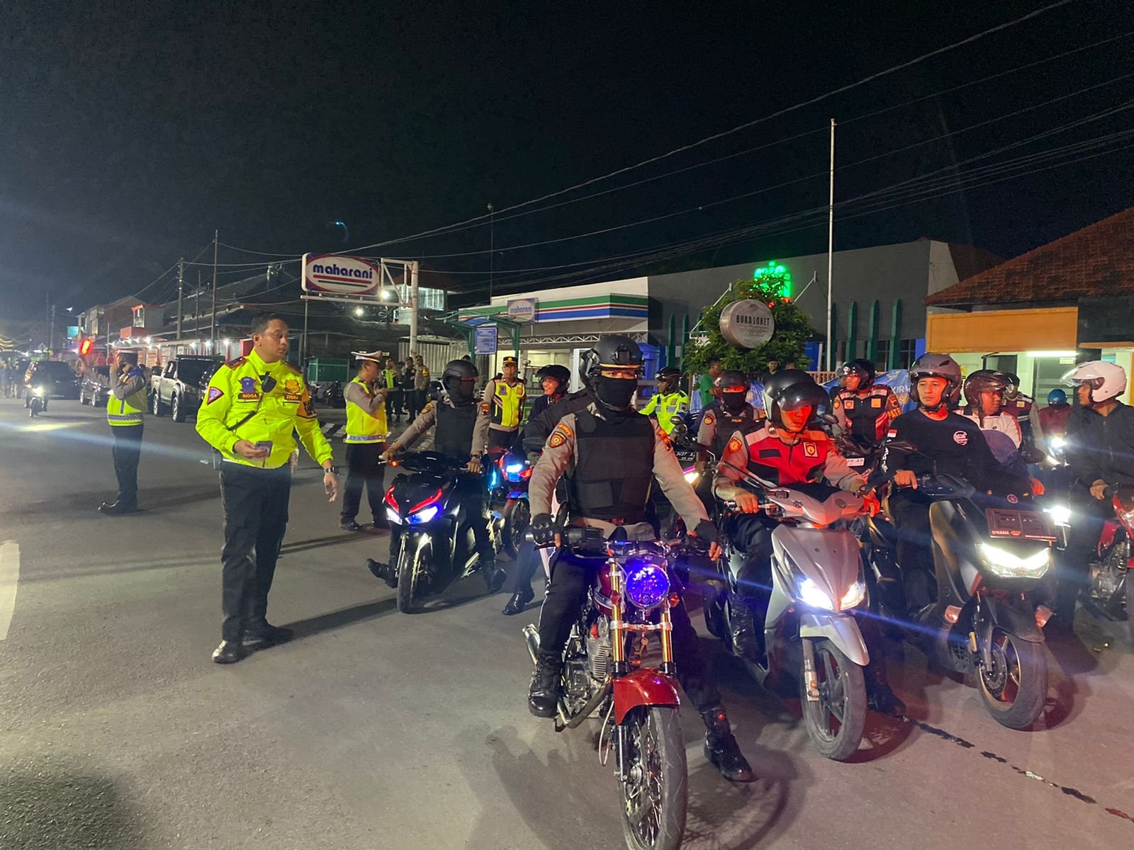 62 MOTOR KENALPOT BRONG TERJARING RAZIA SATLANTAS POLRES DEMAK 