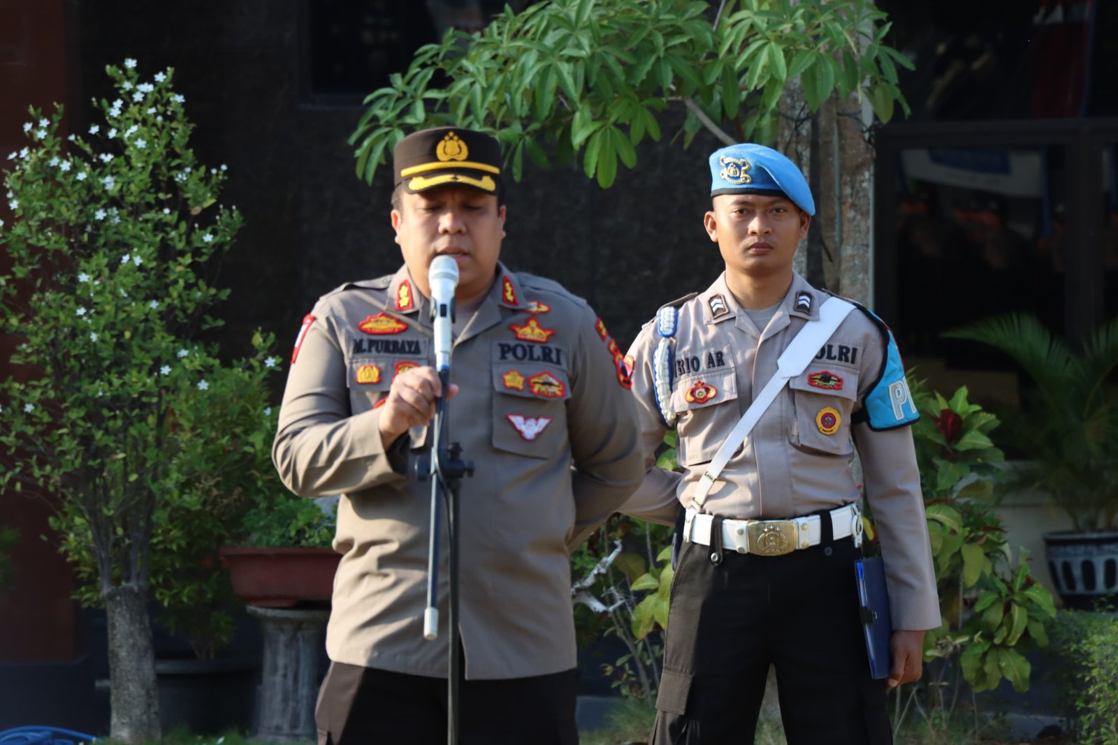 KAPOLRES IMBAU TIDAK GUNAKAN BATTLE SOUND DI MALAM TAKBIR 