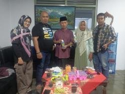 Bersama Ketua Paguyuban Desa Komunitas Petani Nuswantoro membangun Sinergi