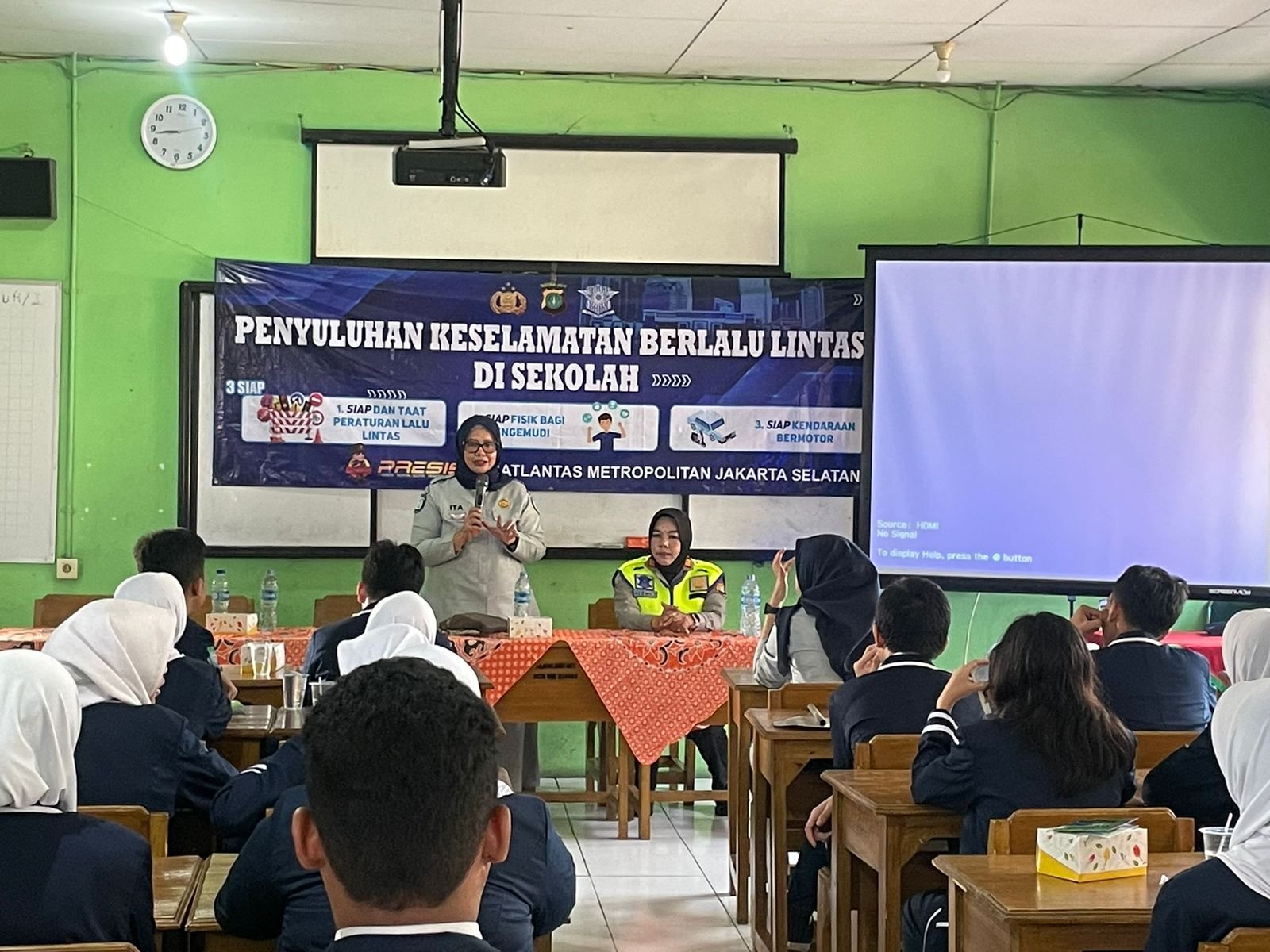   Jasa Raharja Jakarta Selatan Gelar Giat Pengajar Peduli Keselamatan Lalu Lintas 