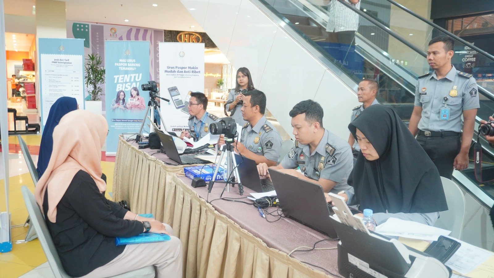 Kantor Imigrasi se-Jateng Gelar “Lapor Gayeng” di Artos Mall Magelang