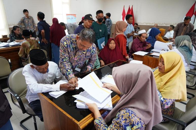 Pelepasan Hak dan Pemberian Ganti Kerugian Pengadaan Tanah Pembangunan Tanggul Sungai Ciujung