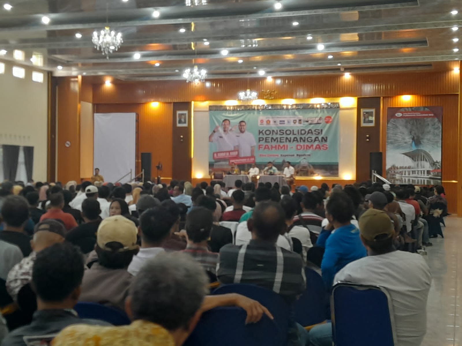 Pengunjung membludak Dimas yakin kemenangan semakin mendekat 