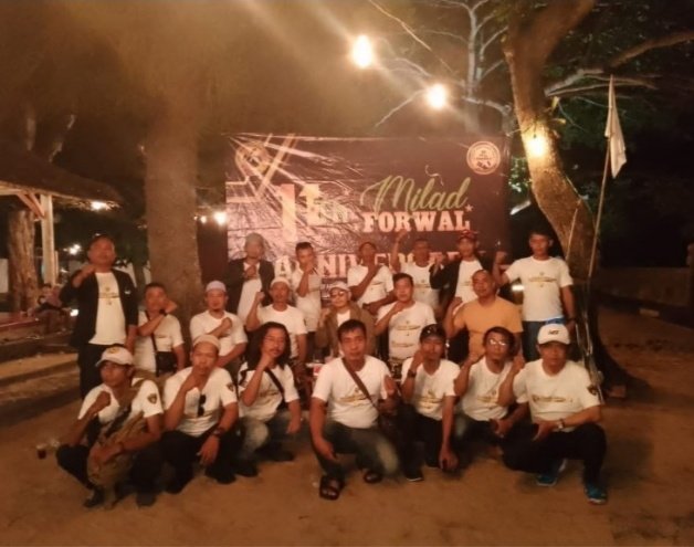 Vila Retno jadi Titik Forum Wartawan Lebak ( Forwal)Gelar acara milad ke 11