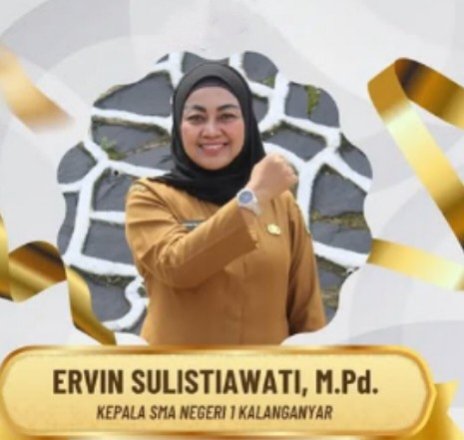Ervin Sulistiawati Kepala Sekolah SMAN 1 Kalang Anyar Sambut Baik Program Makan Gratis Pemerintah