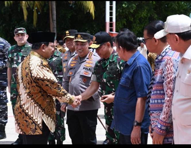 Panglima TNI Dampingi Presiden RI Hadiri Pembukaan Tanwir Dan Resepsi Milad Ke-112