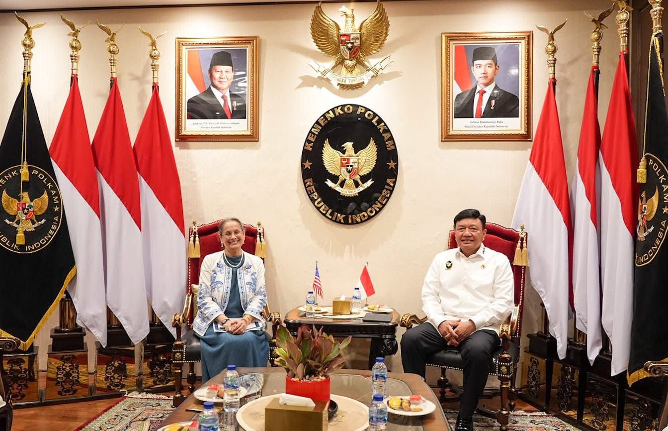 INDONESIA - AMERIKA SERIKAT  SEPAKAT TINGKATKAN KERJASAMA BILATERAL DI BIDANG POLITIK DAN KEAMANAN