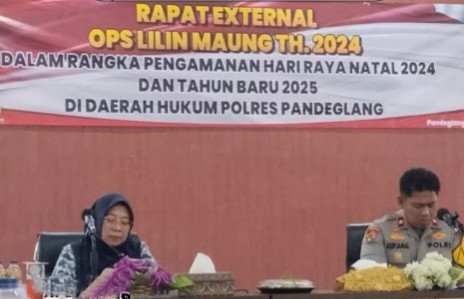Apel Gabungan OPS Lilin  Maung Tahun 2024 Dalam Rangka Pengamanan Hari Raya Natal Dan Tahun Baru 2025