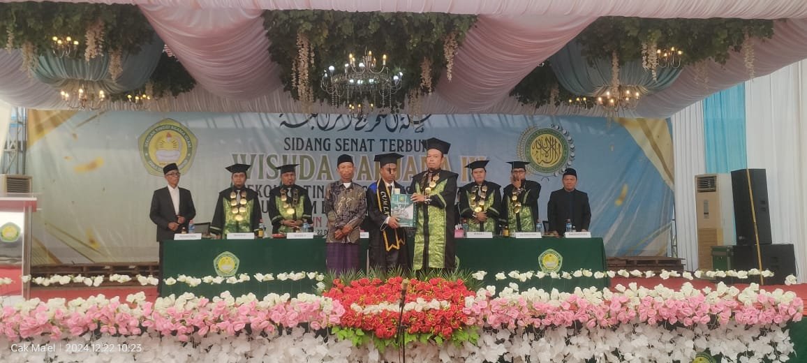 GELAR WISUDA KE-IV STAI DUBA SEBANYAK 89 MAHASISWA, TAHUN AKADEMIK 2024