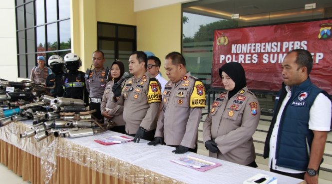  Akhir Tahun 2024,Polres Sumenep Ungkap Ratusan Kasus Kriminal, Narkoba dan Tabrak lari