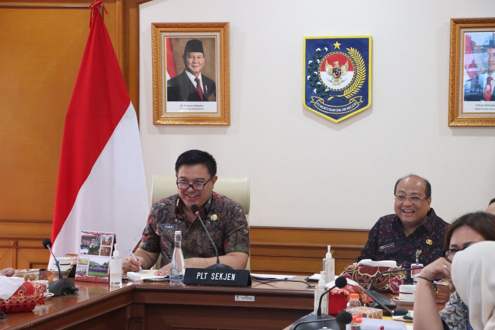 Kemendagri Gelar Monitoring Bahas Pemberian Keringanan Penerapan PKB, BBNKB, Opsen PKB, dan Opsen BB