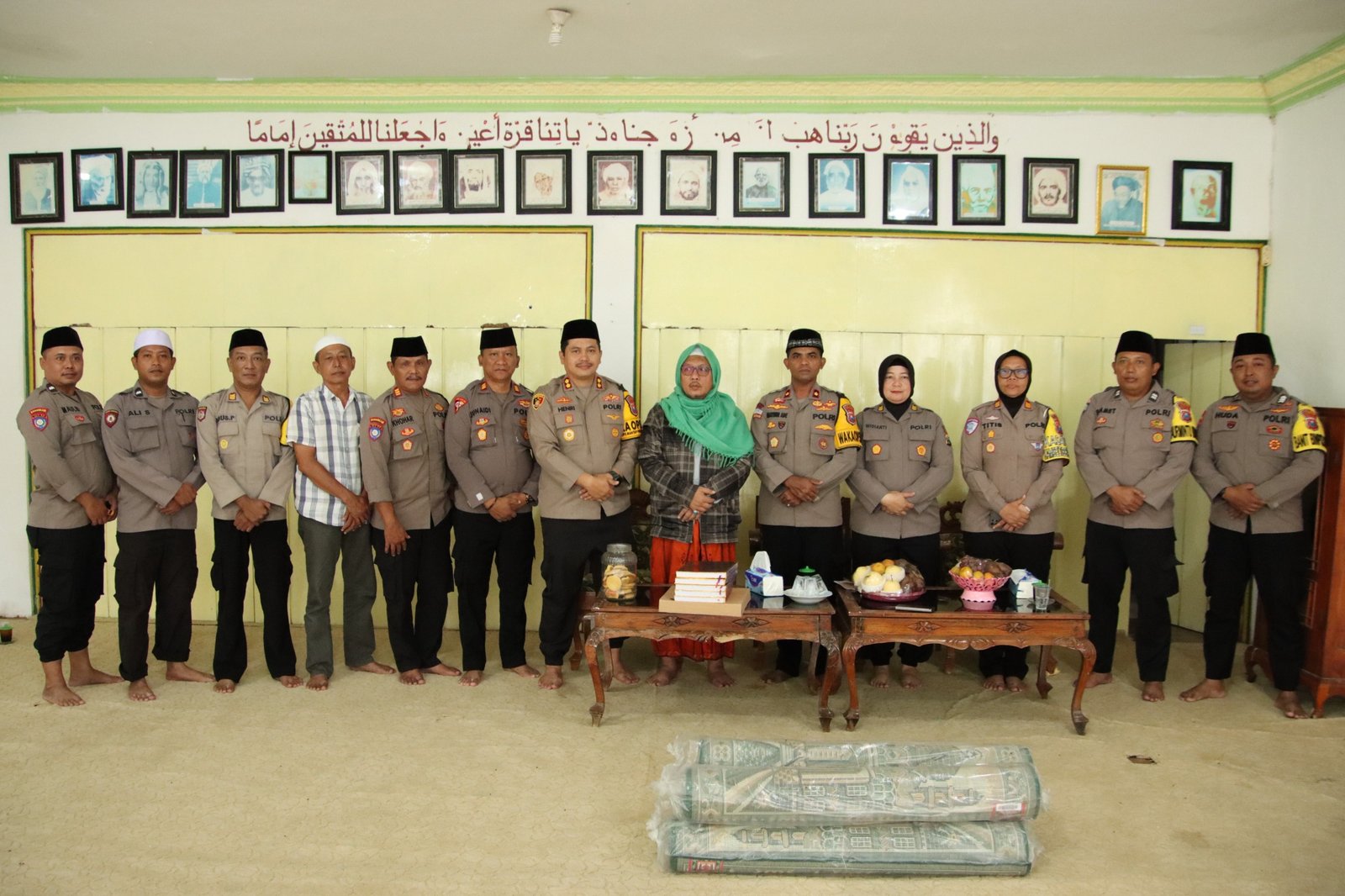 Kapolres Sumenep Jalin Silaturahmi ke Pengasuh Ponpes Assadad Ambunten 