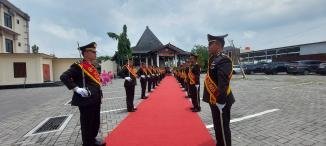 19 Anggota Purna Tugas Dilepas Kapolres Demak 