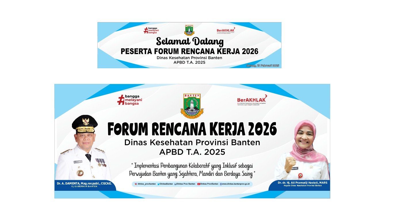 Dinas Kesehatan Prov. Banten Gelar Forum Rencana Kerja 2026 untuk Optimalisasi Pelayanan Kesehatan