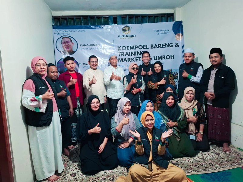 Guna Perkuat Tim Marketing, AlThaiba Brilliant Utama Purbalingga adakan Seminar
