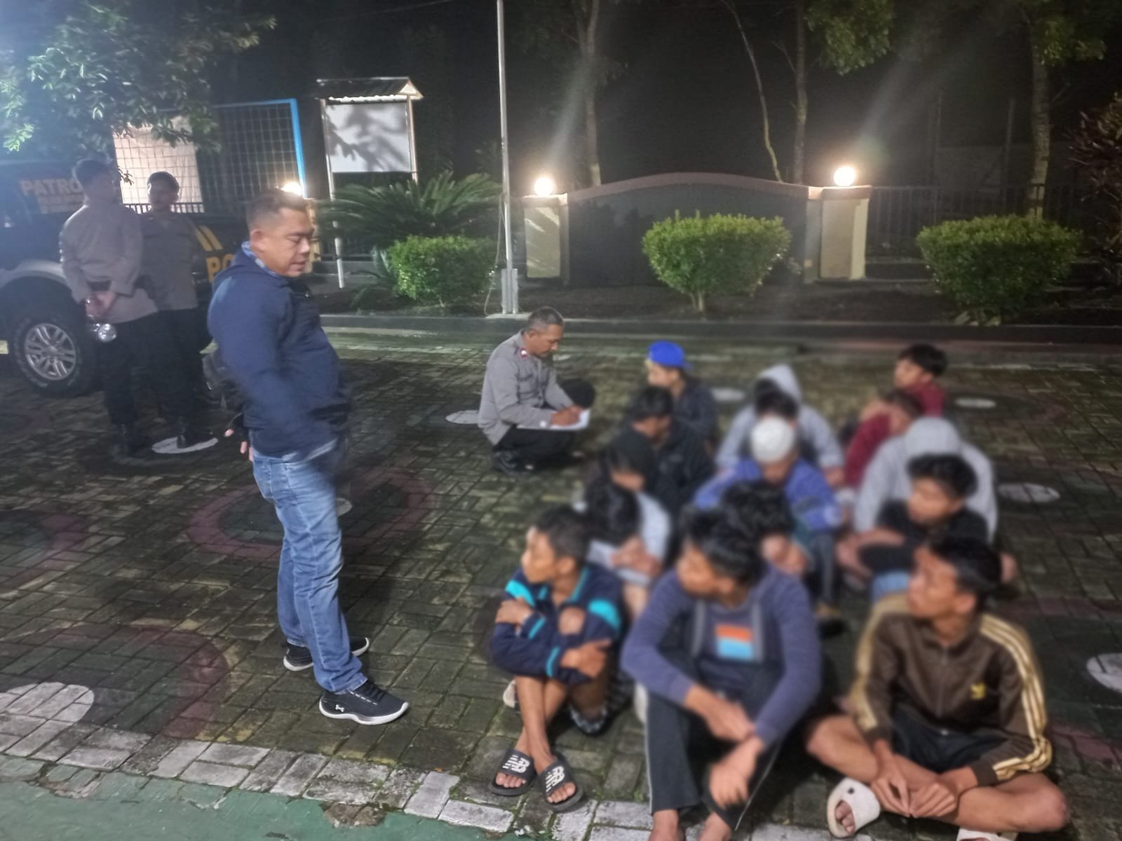 Polsek Sapuran Amankan 15 Pelaku Perang Sarung, Cegah Bentrokan Antar Remaja
