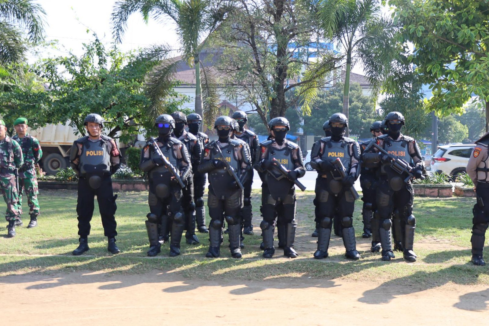 Empat SSK Personil Gabungan Amankan May Day, Kapolres Kendal: May Day Harus Damai dan Bersahabat