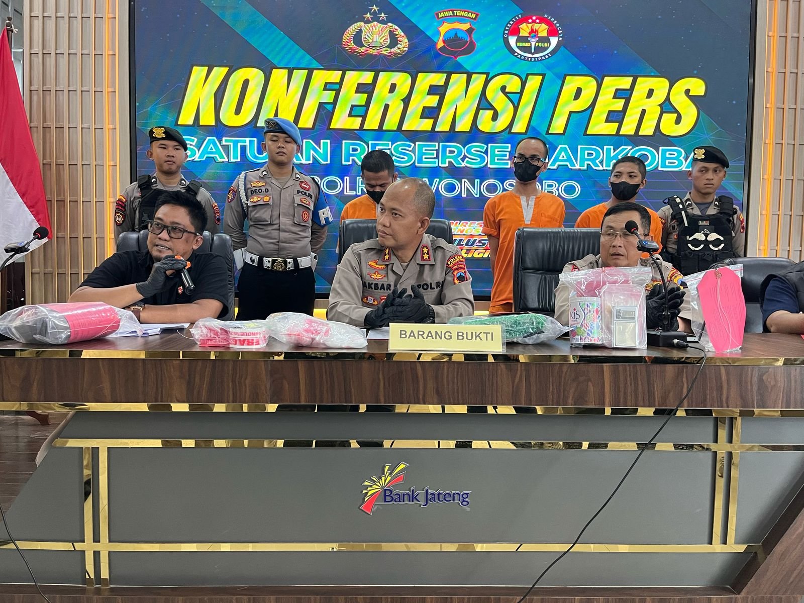 Polres Wonosobo Bongkar Sindikat Narkoba Lintas Daerah: Sita 140,4 Gram Sabu, 1,8 Gram Inex, dan Ungkap Modus Transaksi Enkripsi Digital