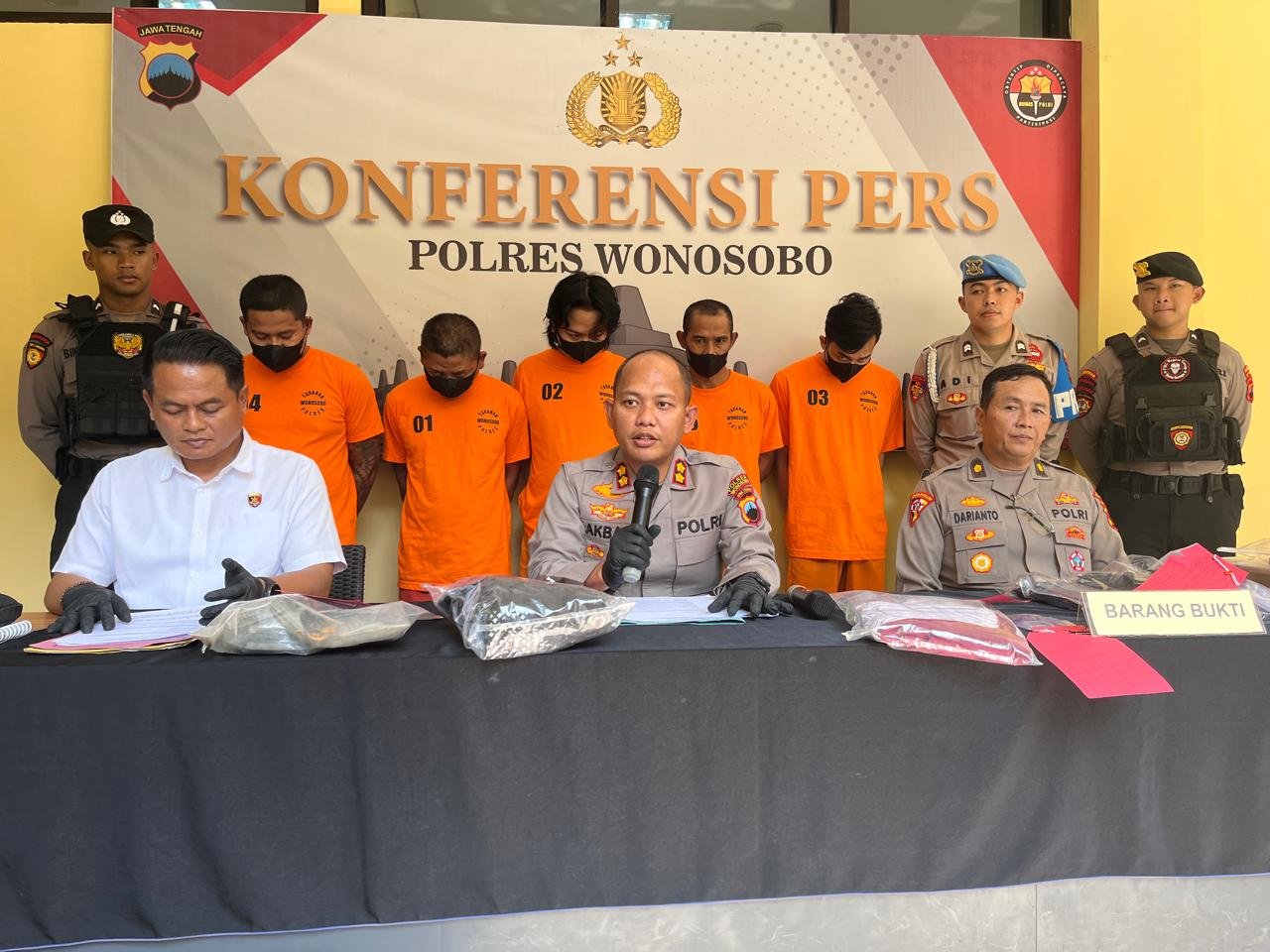 Polres Wonosobo Bongkar 41 Kasus Premanisme dalam Operasi Aman Candi 2025: 12 Tersangka Diamankan, Terminal hingga Kawasan Wisata Disisir