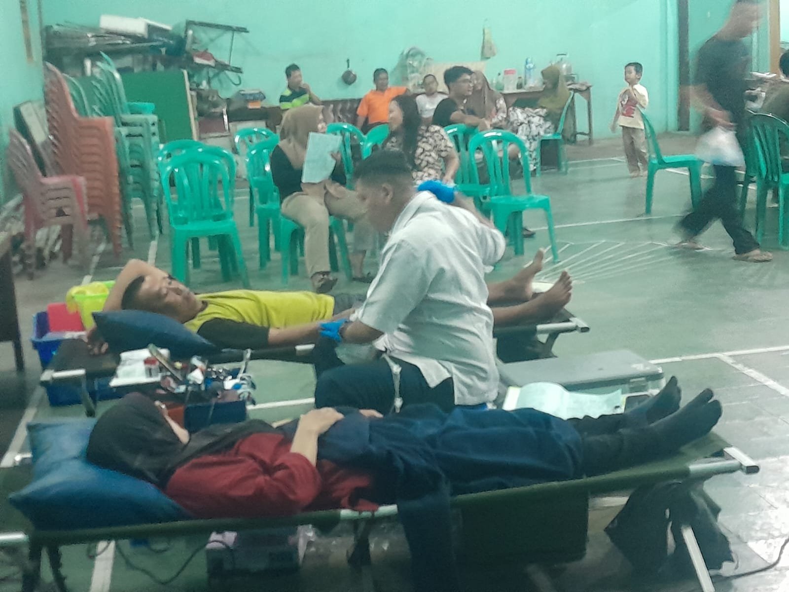 DONOR DARAH DI DESA JATISABA PURBALINGGA MENJADI KEGIATAN RUTINAN 2 BULAN SEKALI