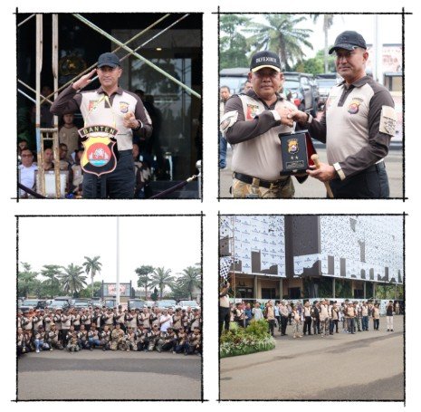 Pelepasan Lomba Berburu dan Bakti Sosial dalam Rangka HUT Bhayangkara ke-79