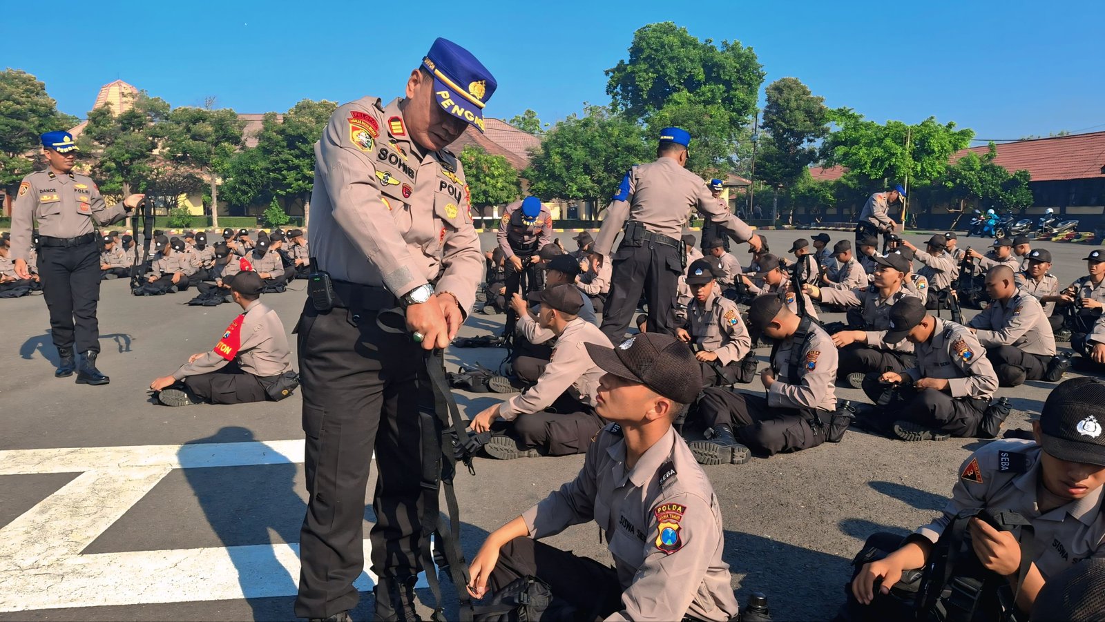 Maksimalkan Edu - Lead, SPN Polda Jatim Bentuk 247 Calon Bintara Polri yang Berdedikasi dan Berkarak