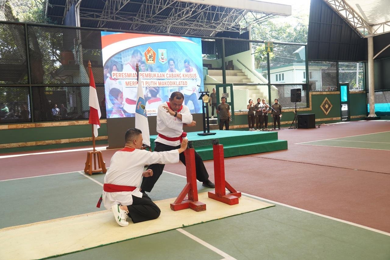 Tenaga Dalam Prajurit, Jiwa Tangguh Pasukan: Kodiklatad Resmikan Cabang Khusus Merpati Putih