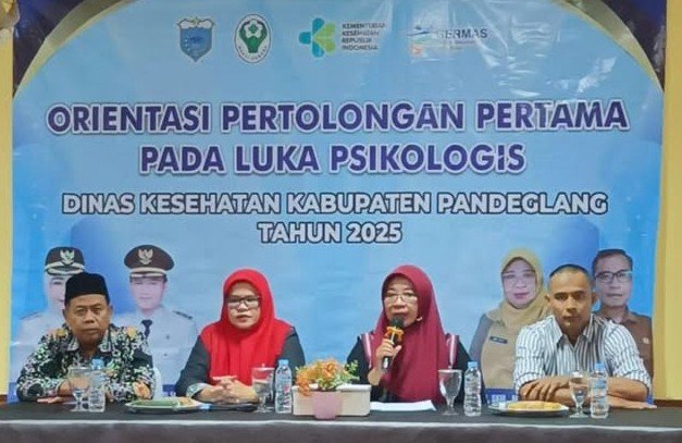 Dinkes Pandeglang Gelar Orientasi P3LP untuk Penguatan Kesehatan Jiwa