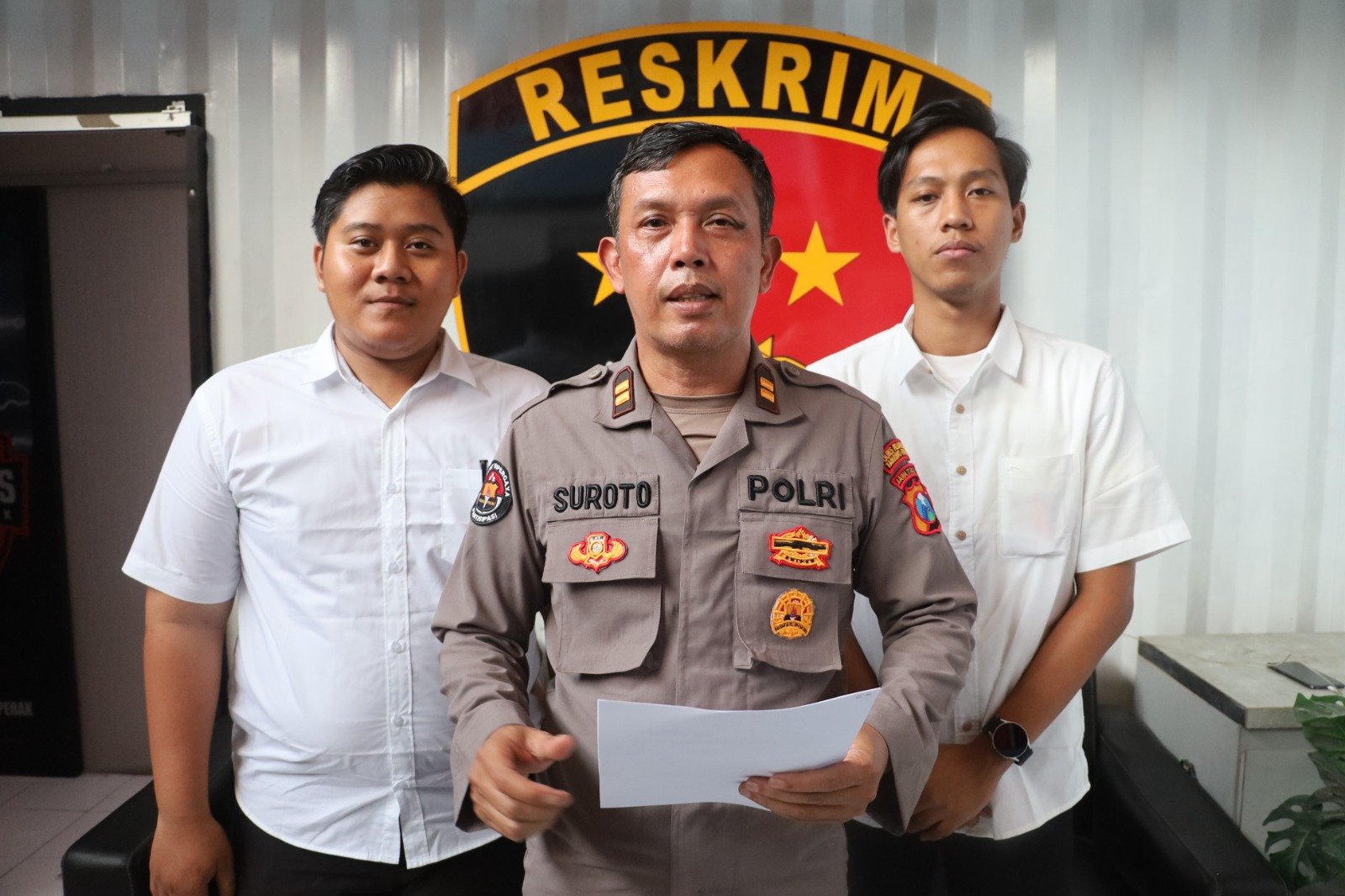 Gerak Cepat  Polres Pelabuhan Tanjungperak, Amankan Dua Pelaku Tawuran Bersajam di Surabaya