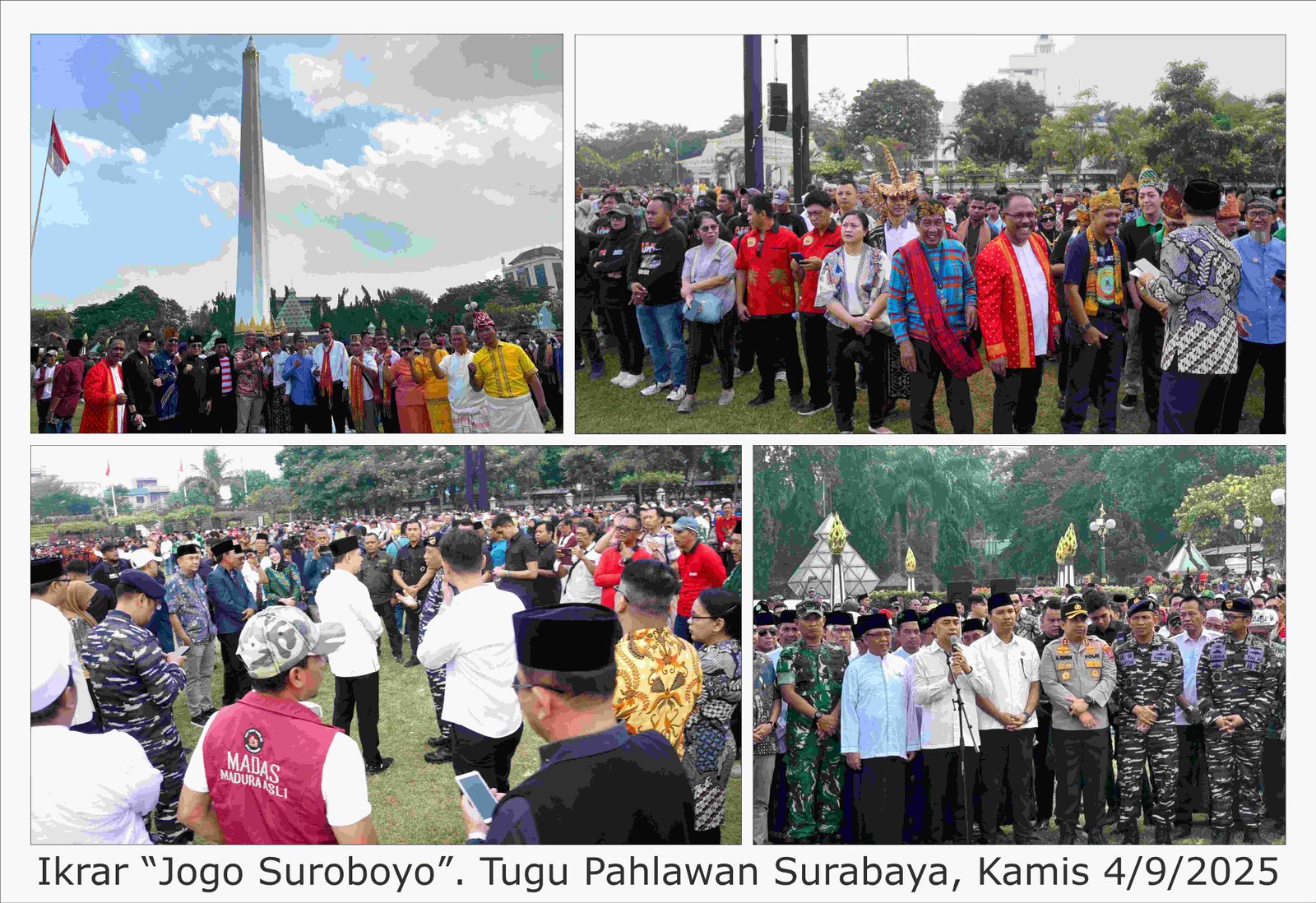 27 Suku & Etnis FPK Surabaya  Ikrar Jogo Suroboyo
