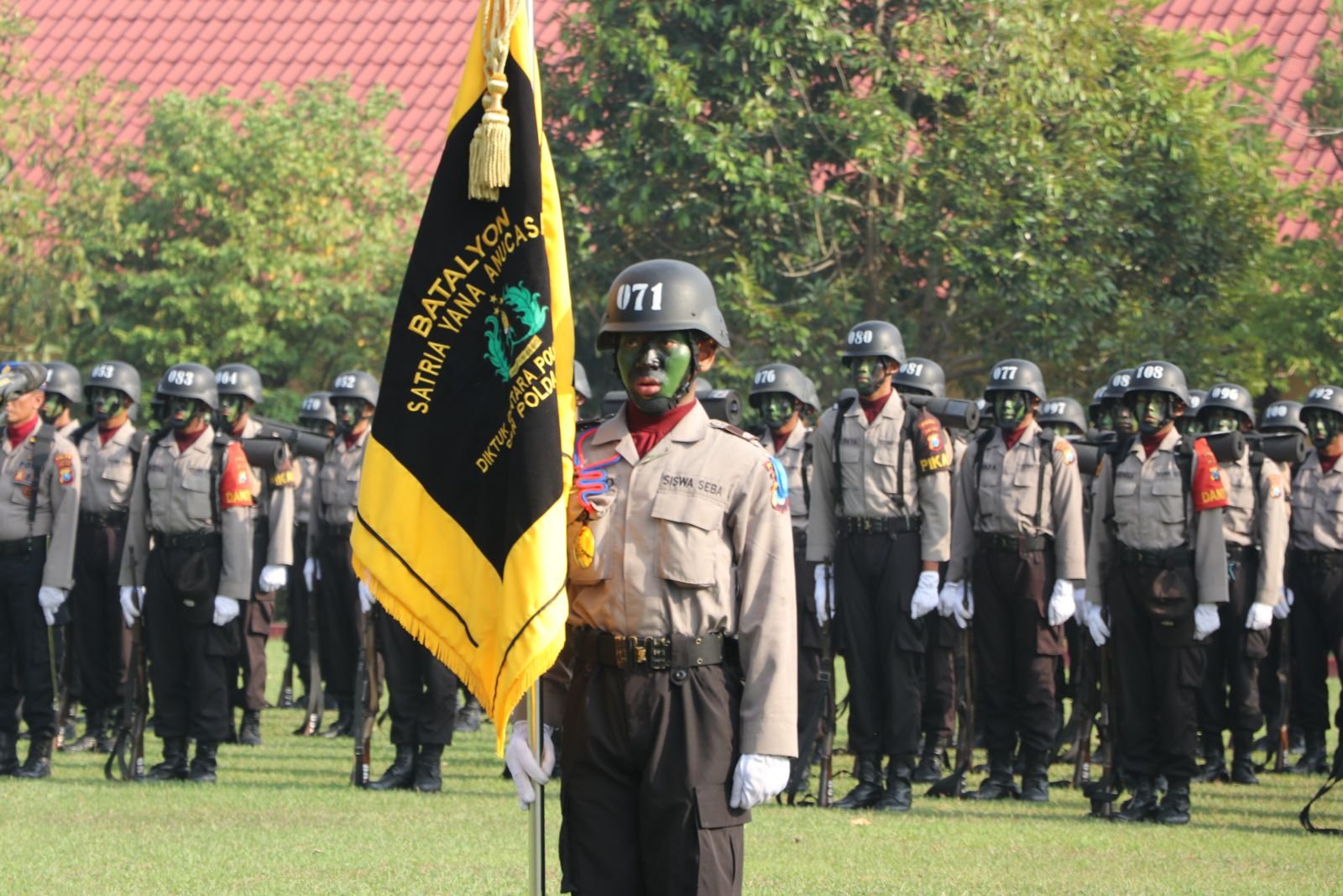 Tuntaskan Misi Kemanusiaan di Tupdasbhara Angkatan Diktukba Polri SPN Polda Jatim 2025 Sandang Nama 
