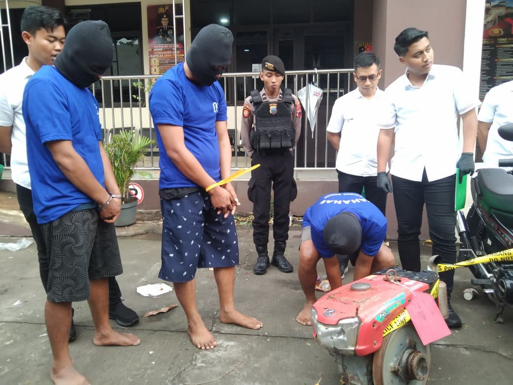 Polres Demak Tangkap Dua Pencuri Motor dan Penadah di Mranggen Tiga Pelaku Lainnya Diburu
