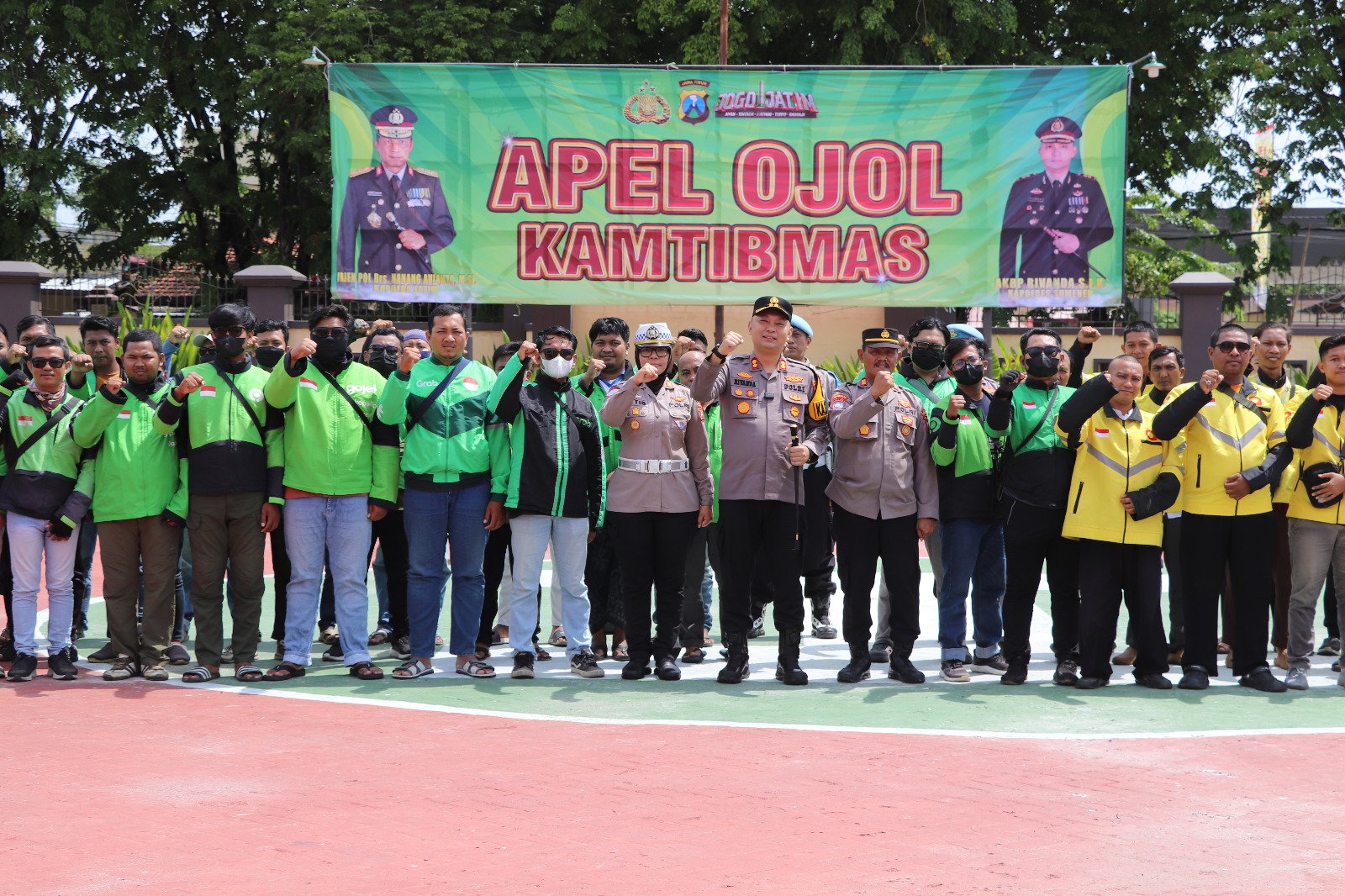 Kapolres Sumenep Ajak Komunitas Ojek Online Jadi Pelopor Kamtibmas Di Kota Keris