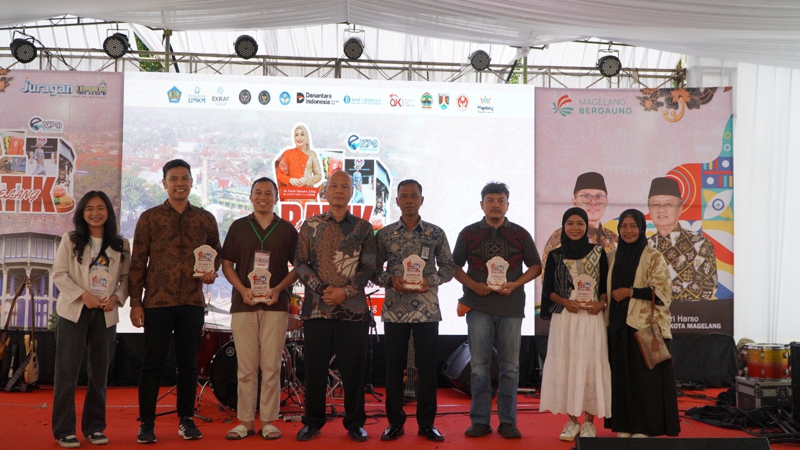 Imigrasi Wonosobo Sabet Juara II Stand Terbaik di Ajang Magelang Batik Festival 2025
