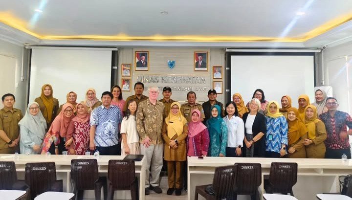 Kunjungan Kemenkes dan Global Communities Tinjau Layanan Posyandu di Pagerbatu Pandeglang