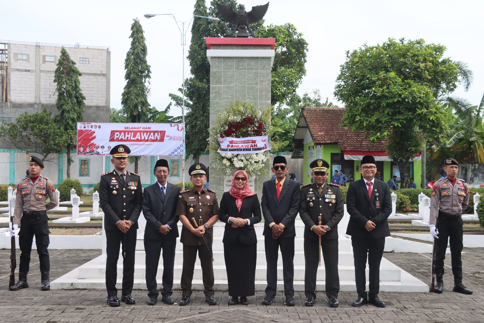 Momentum Hari Pahlawan, Kapolres Demak Ajak Masyarakat Teladani Semangat Juang Para Pejuang Bangsa