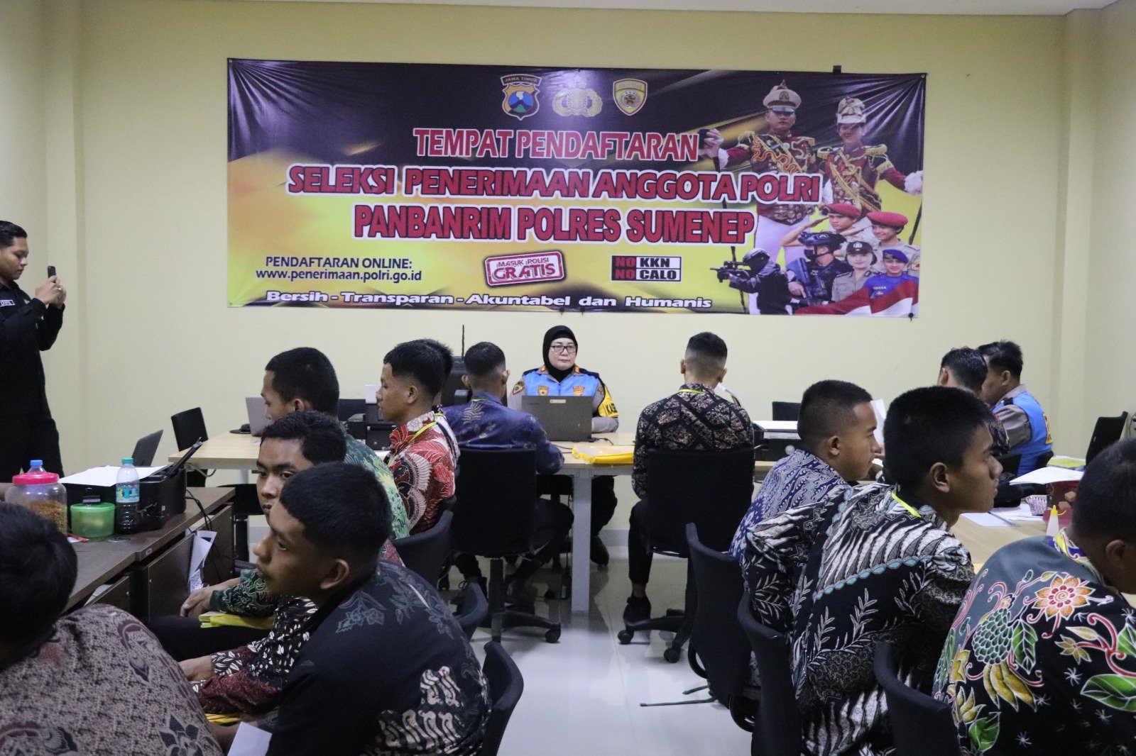 Rikmin Awal Bintara Brimob 2026, Polres Sumenep Pastikan Seleksi Berjalan Bersih dan Transparan