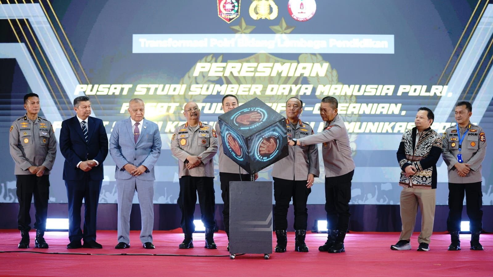 STIK Lemdiklat Polri Resmikan Tiga Pusat Studi Baru untuk Perkuat Transformasi Ilmu Kepolisian