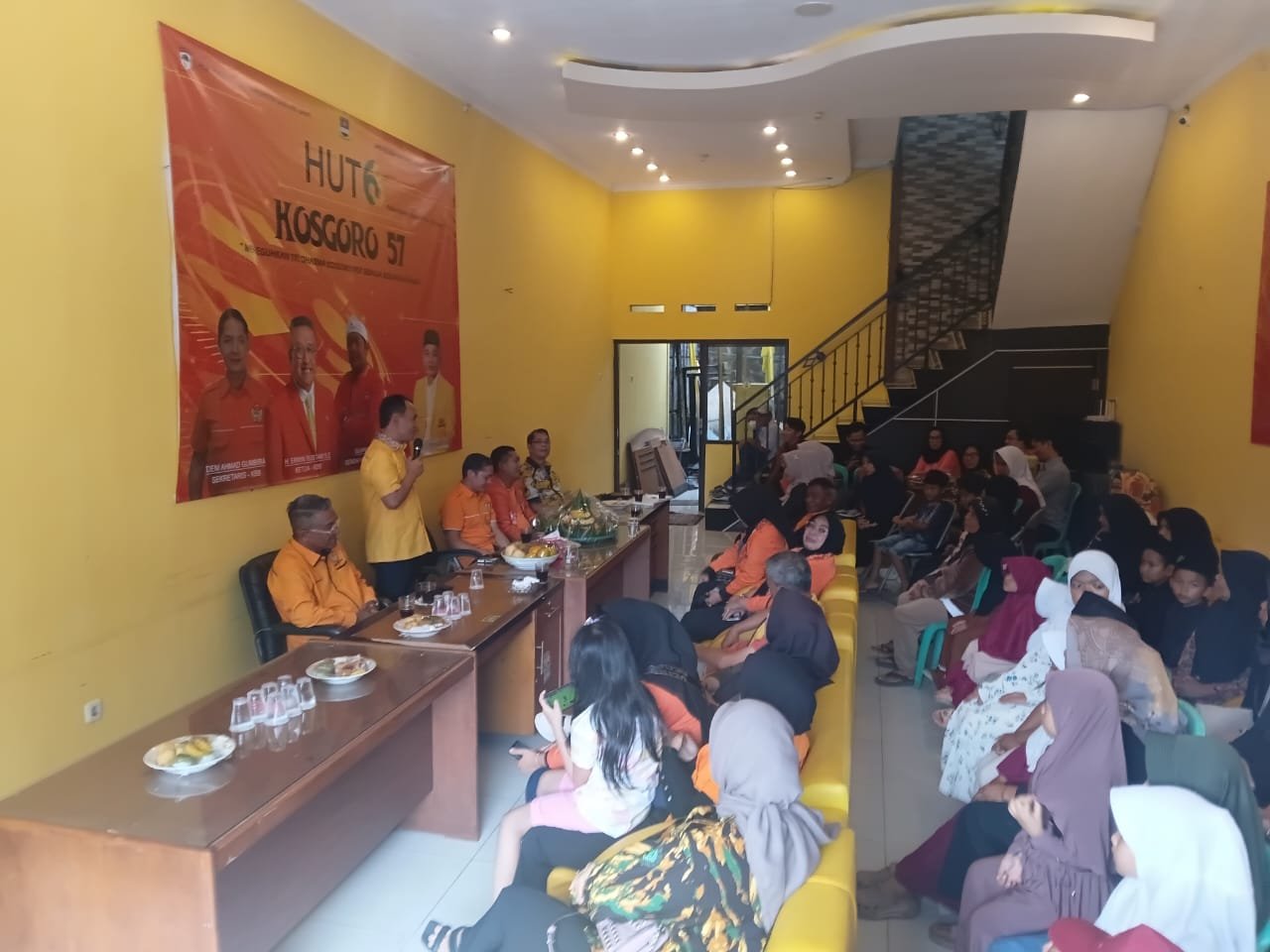 Acara Kosgoro Bandung Barat Ke-57 Gandeng Kegiatan Sosial Penanaman Pohon, Santunan dan Donor Darah