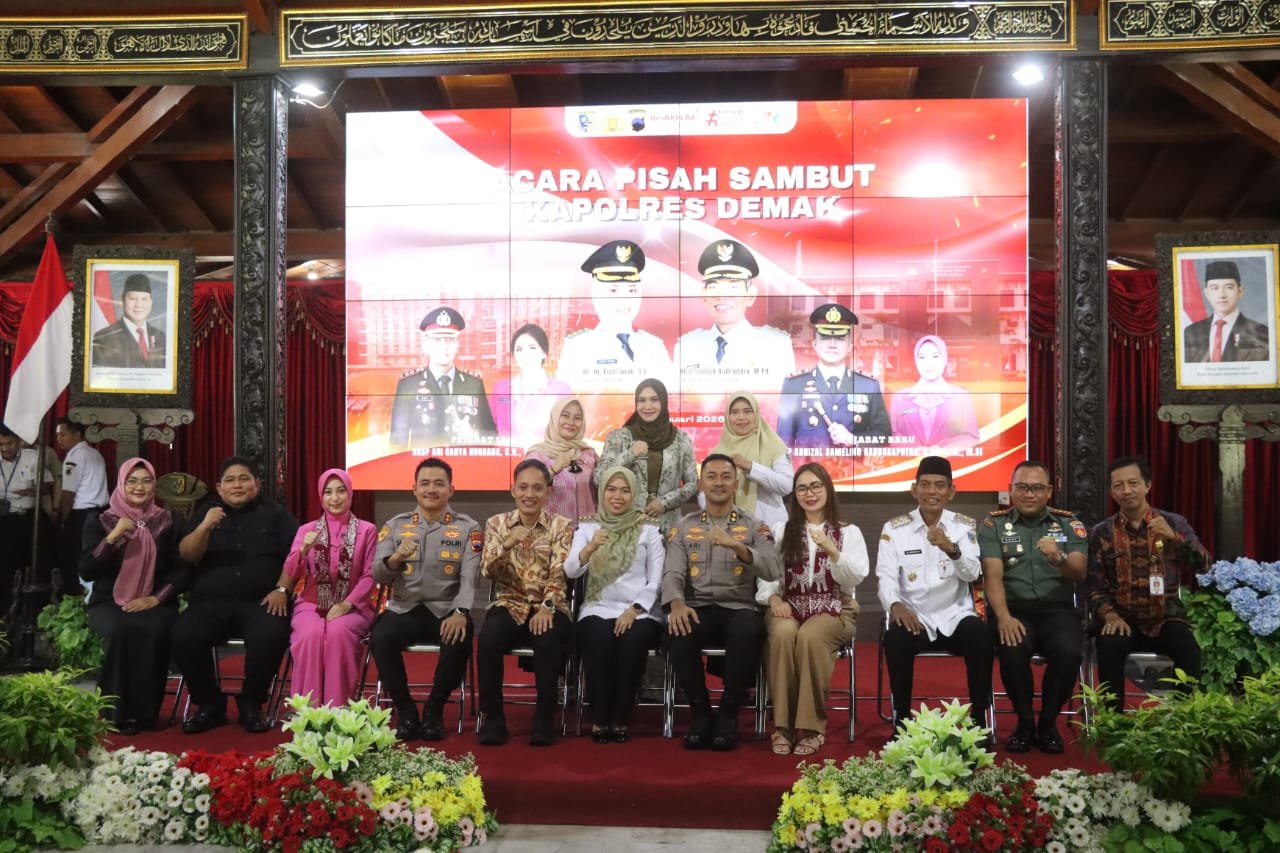 Pergantian Kapolres Demak Sinergi Pemda dan Polri Ditekankan