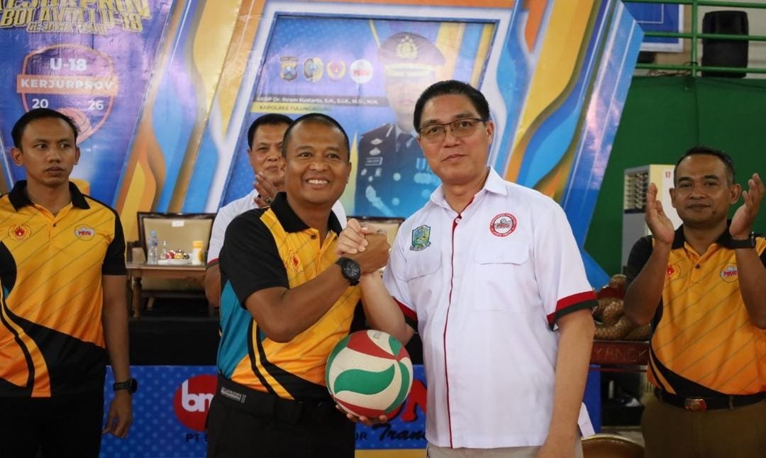 Kejurprov Bola Voli Indoor U-18 Antar Klub se - Jatim Tahun 2026 Dibuka Ajang Gali Potensi Atlet Mud