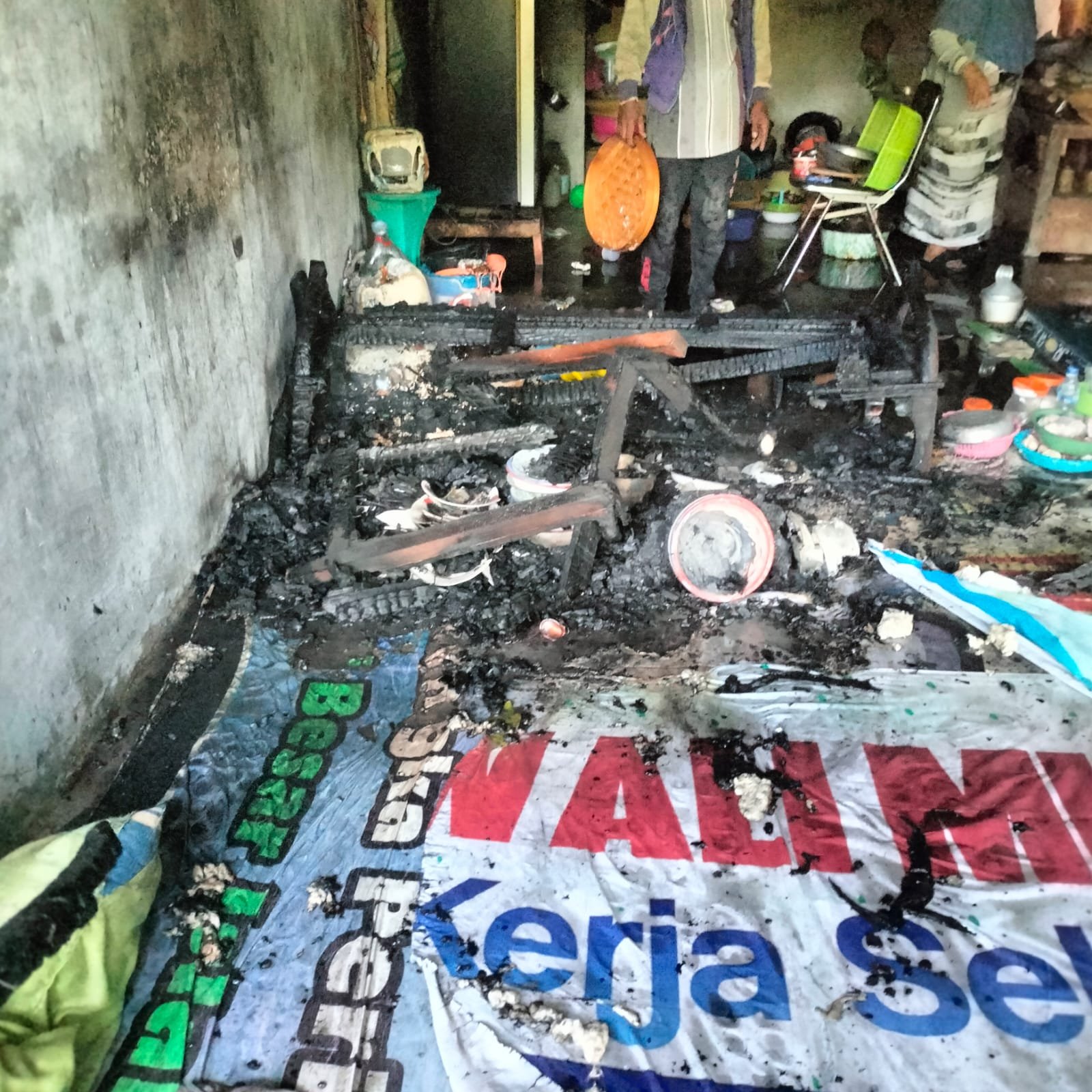 Satu Warga Tewas Terbakar di Desa Darma Camplong, Anak 4 Tahun Jadi Saksi Awal