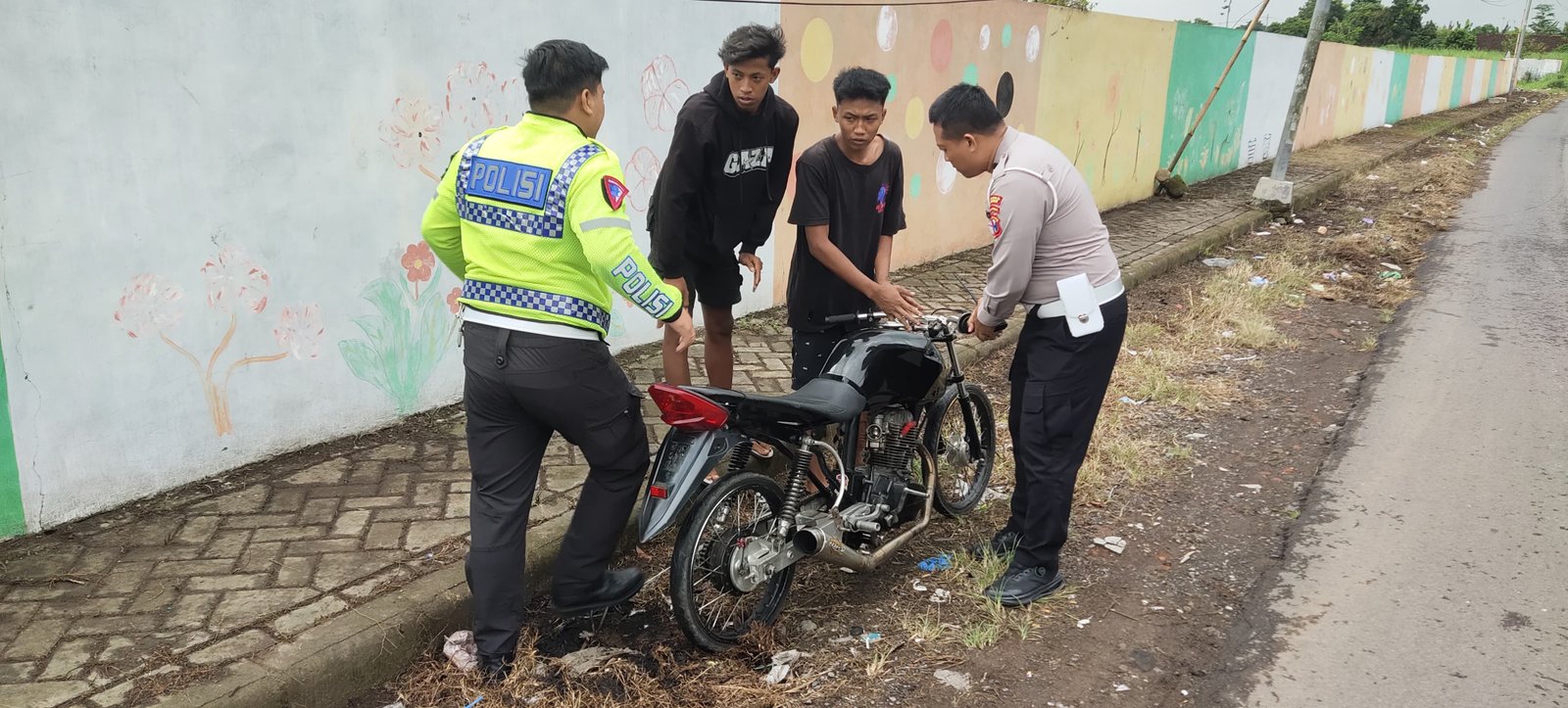 Polres Jember Amankan Sejumlah Ranmor Tak Sesuai Spektek Sering Balap Liar
