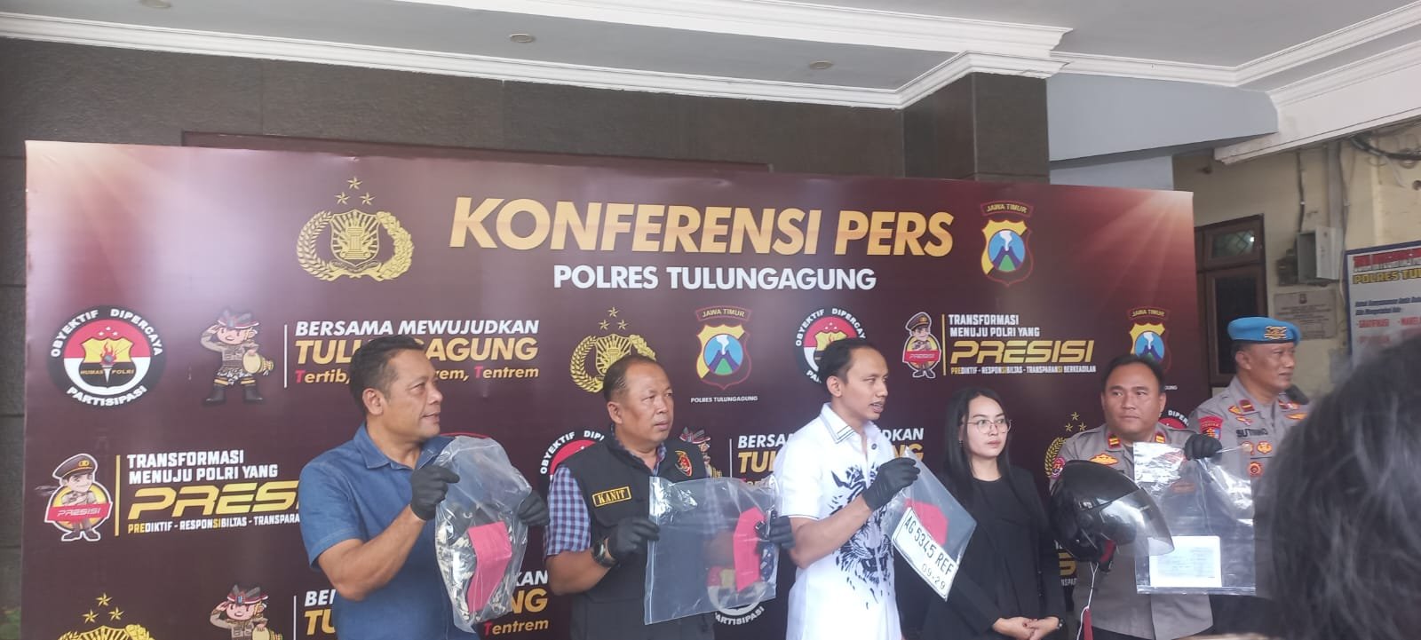 Satreskrim Polres Tulungagung Ungkap Dua Kasus Jambret yang Menyeramkan: Sasaran Perempuan & Lansia