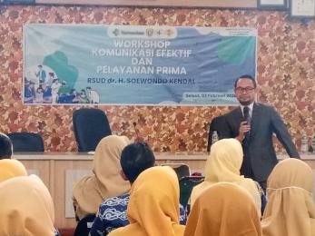 Tak Sekadar Kompeten, RSUD dr Soewondo Kendal Perkuat Pelayanan Prima Lewat Workshop Service Excelle