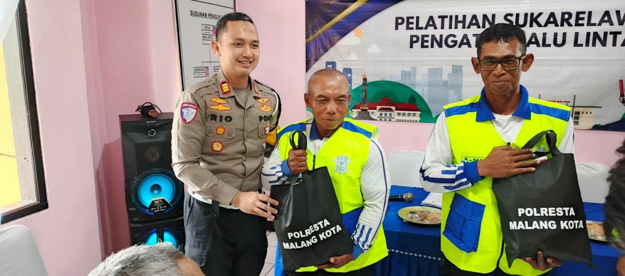 Polresta Malang Kota Latih Supeltas, Perkuat Sinergi Kamseltibcarlantas di Operasi Keselamatan Semer