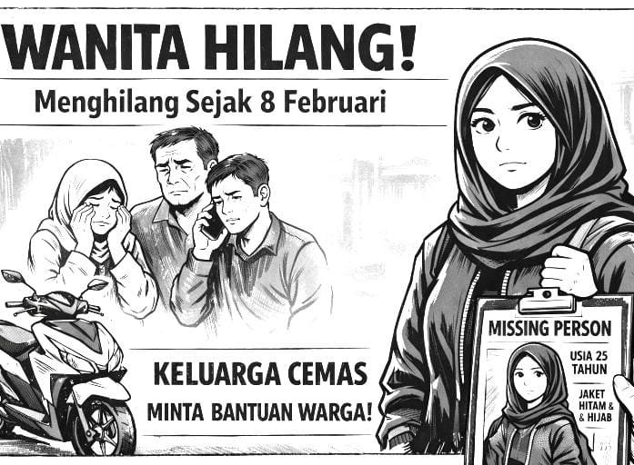 Perempuan 25 Tahun Asal Wonokerto Batang Hilang Sejak 8 Februari, Keluarga Minta Bantuan Warga