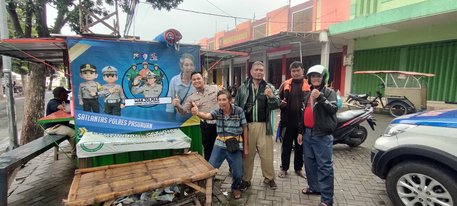 Percepat Respons Insiden Jalan Raya, Satlantas Polres Pasuruan Luncurkan WAKJOLMAS Gandeng Ojol