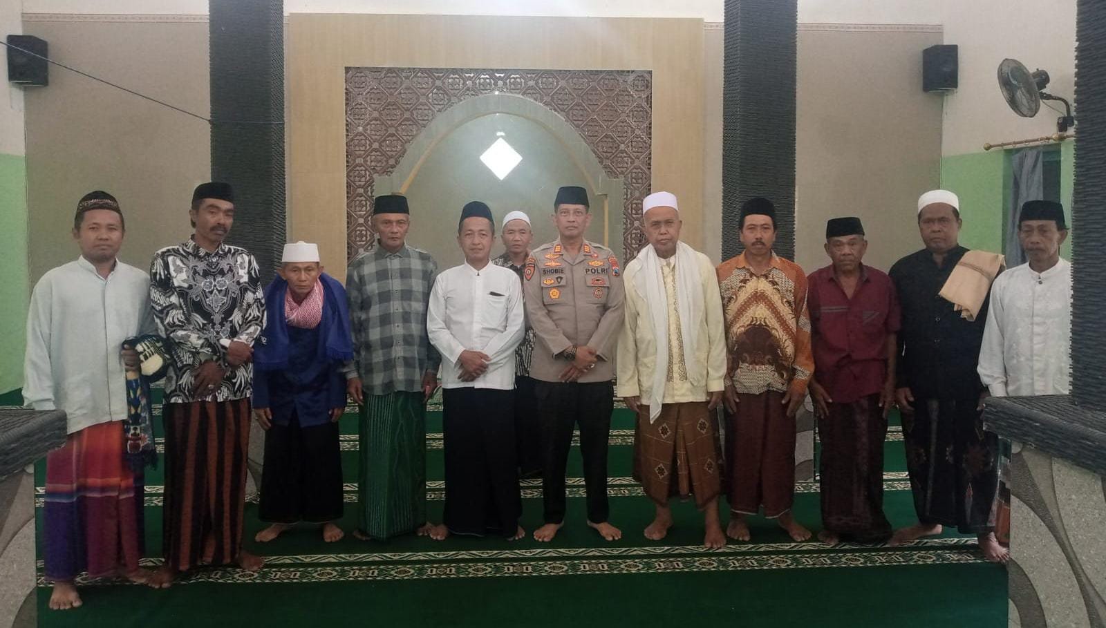 AKP Sobingan Laksanakan Safari Jum'at di Masjid Sudut Terpencil Kota Bondowoso